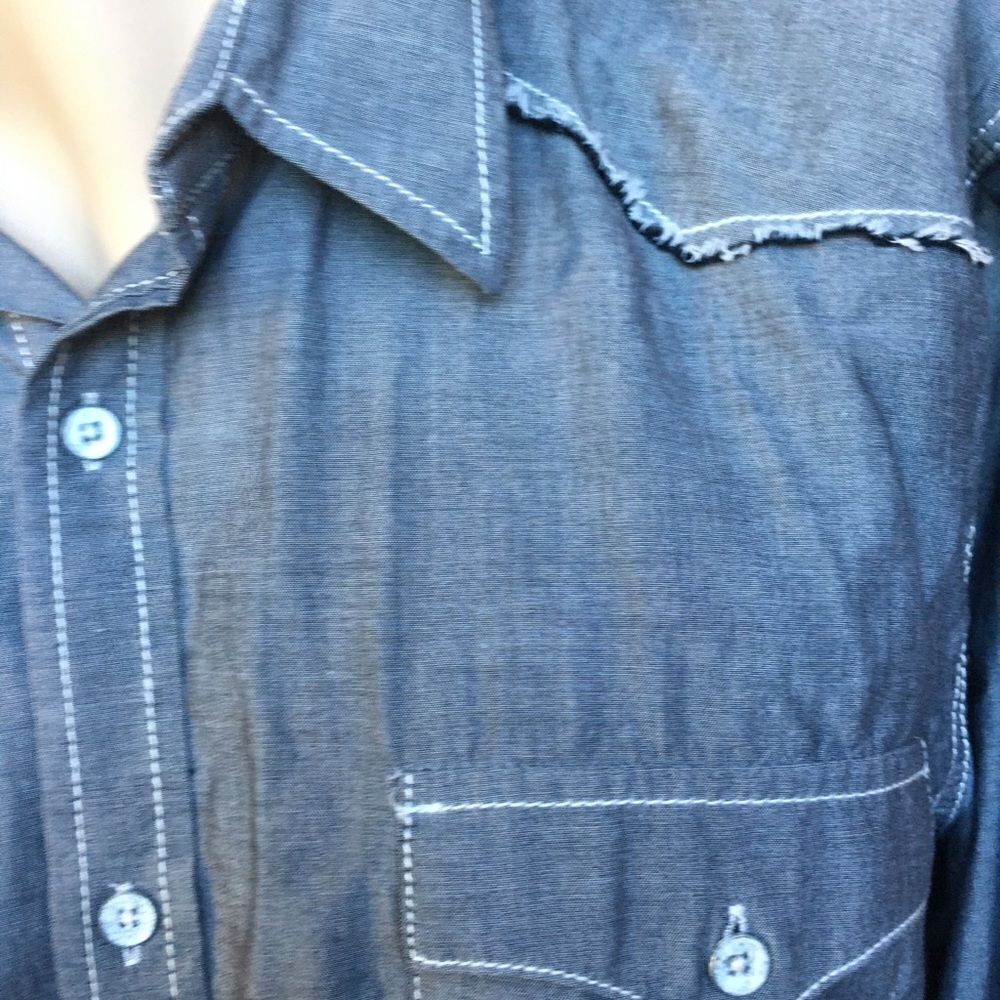 AMERICAN RAG Button Down Men's Shirt - Picture 12 of 16